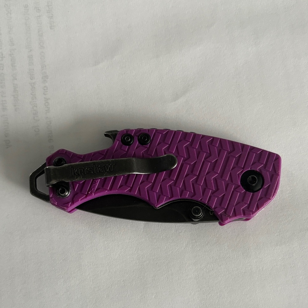 Kershaw shuffle Purple Folding Knife